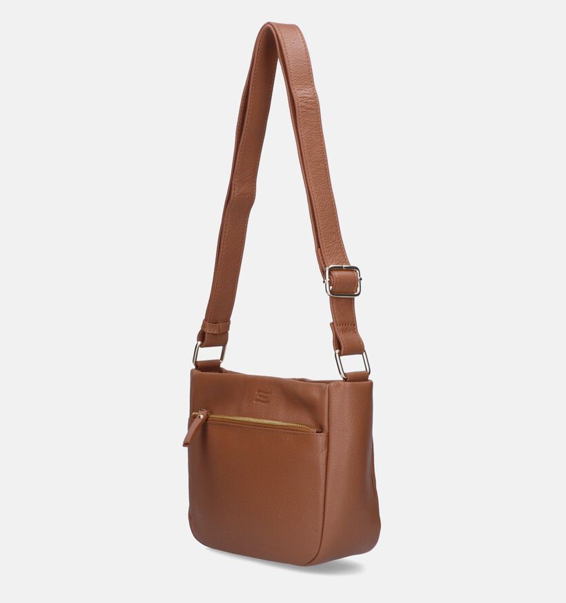 Crinkles Zwarte Crossbody tas voor dames (349844)