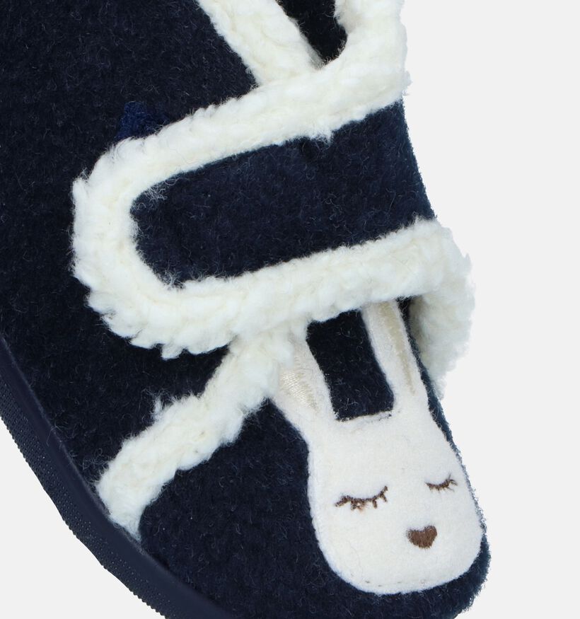 Milo & Mila Blauwe Hoge pantoffels voor meisjes (348619)