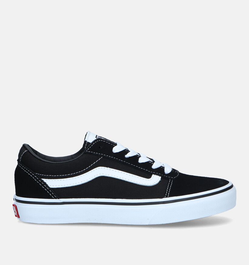 Vans Ward YT zwarte Skate sneakers voor meisjes, jongens (327930)