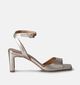 Laurent David Gouden Sandalen met hak voor dames (357881)