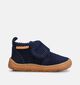 Bisgaard Navy Corduroy Blauwe Pantoffels Barefoot voor jongens (378634) - geschikt voor steunzolen