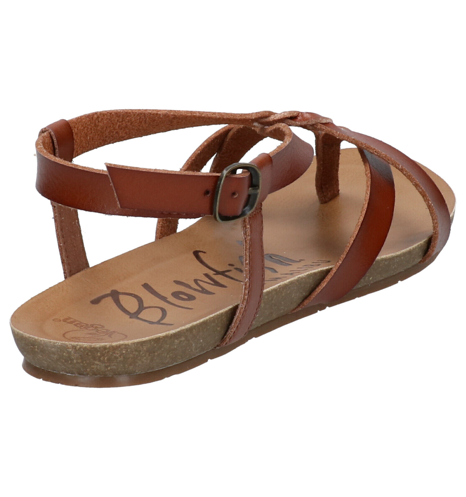 Blowfish Malibu Vegan Cognac Sandalen Dames Sandalen Online op TORFS.BE