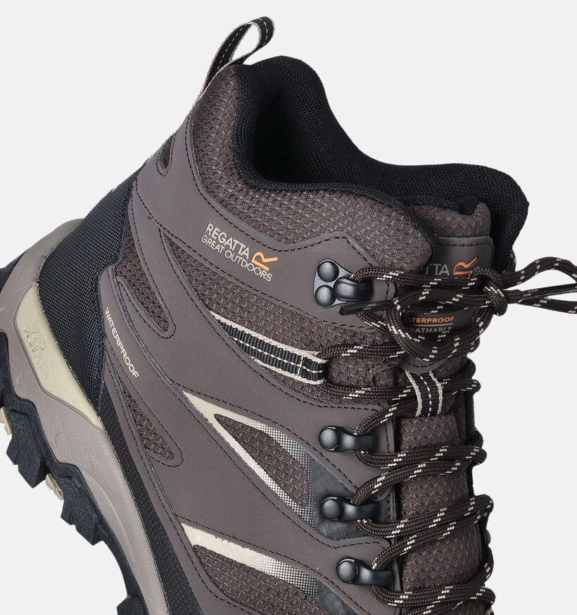 Regatta Holcombie III Chaussures de randonnée étanches en Marron pour hommes (352348) - pour semelles orthopédiques