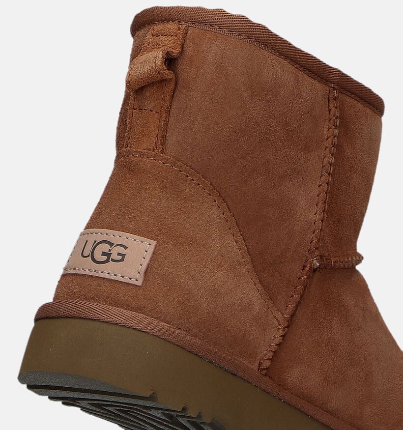 UGG Classic Mini Bottes en Cognac pour femmes (329266)