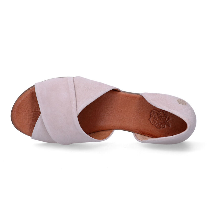 Apple of Eden Chuisi Sandales en Rose clair pour femmes (322603)