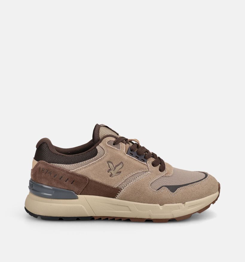 Lyle & Scott Finlay Chaussures &agrave; lacets en Marron pour hommes (378096) - pour semelles orthop&eacute;diques