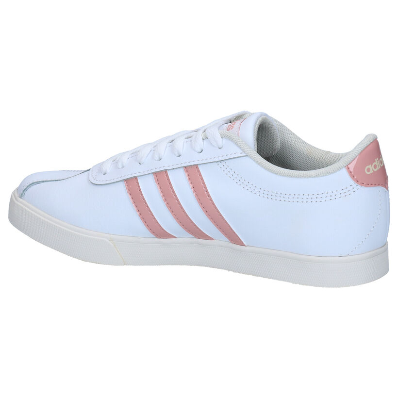 adidas Courtset Grijze Sneakers voor dames (273046) - geschikt voor steunzolen