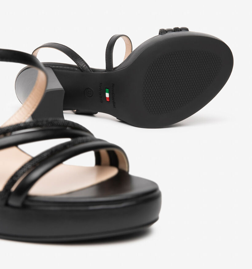 NeroGiardini Zwarte Sandalen met Hak voor dames (370754)