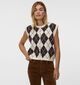 Vero Moda Halo Gilet en Beige pour femmes (377556)