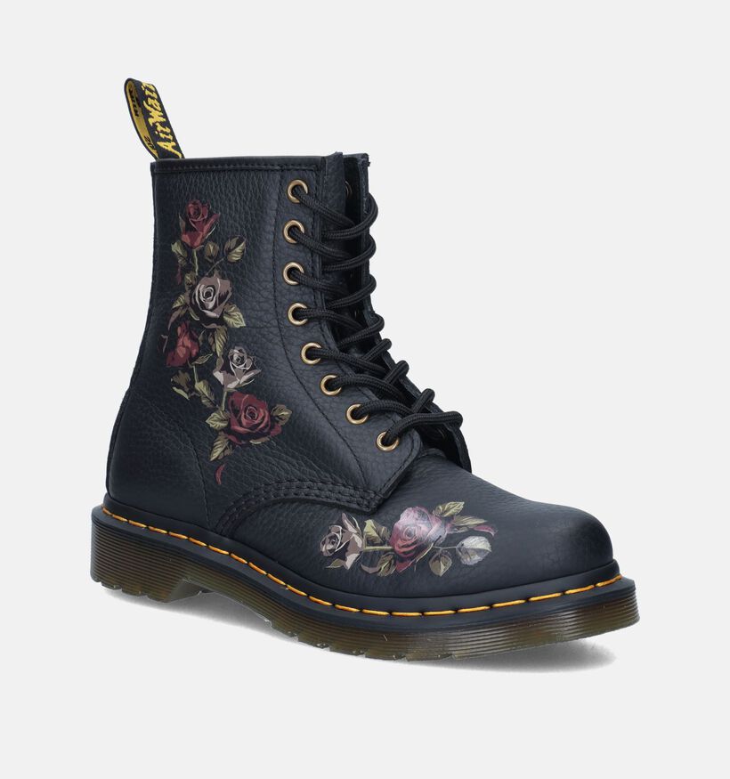 Dr. Martens 1460 Boots en Noir pour femmes (343617) - pour semelles orthopédiques