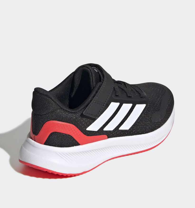 adidas RunFalcon 5 Zwarte Sneakers voor jongens, meisjes (357449) - geschikt voor steunzolen
