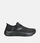 Skechers Go Walk Flex Mali Zwarte Slip-in Sneakers voor dames (360892)