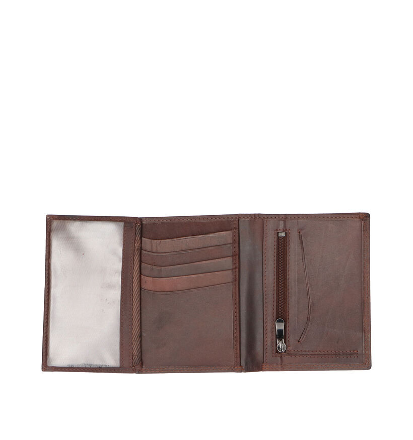Crinkles Zwarte Portefeuille voor heren (349858)