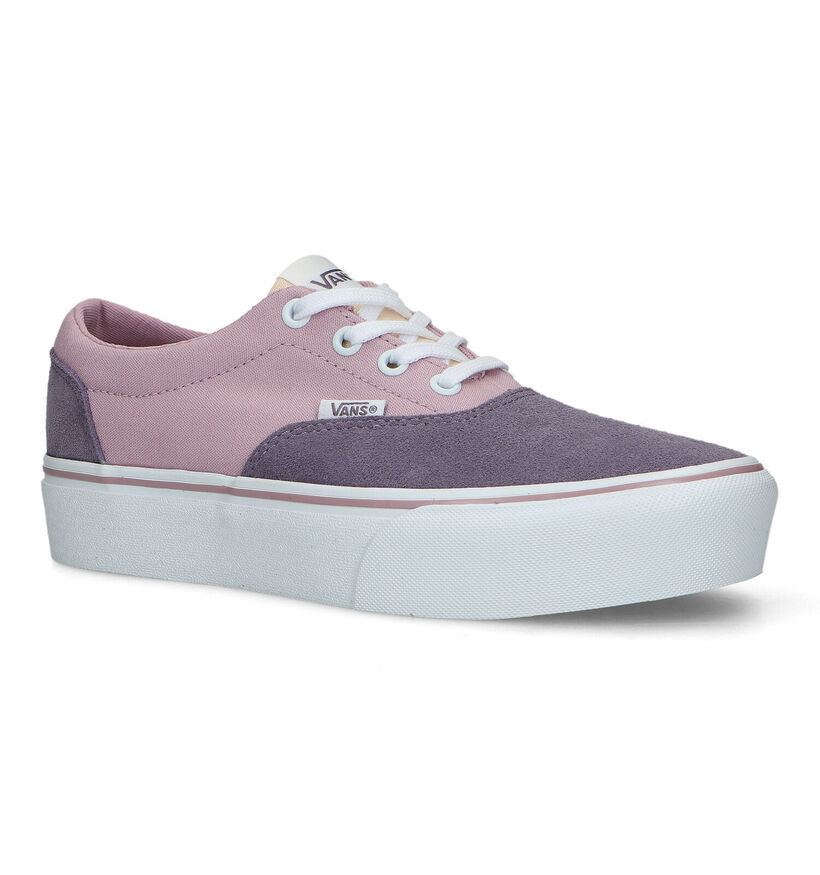 Vans Doheny Platform Lila Sneakers voor dames (321158)