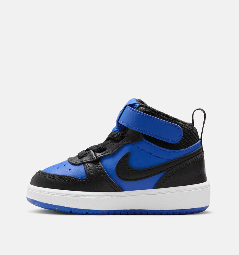 Nike Court Borough Baskets montantes en Bleu pour filles, garçons (359979) - pour semelles orthopédiques