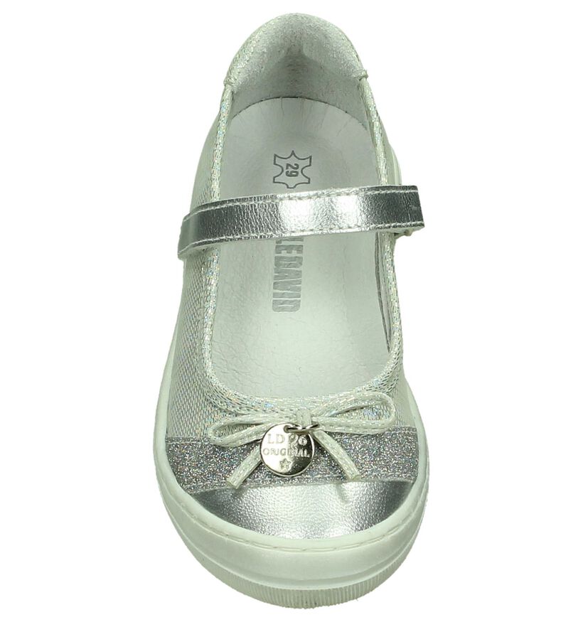 Little David Ballerines en Argent en cuir (195835)