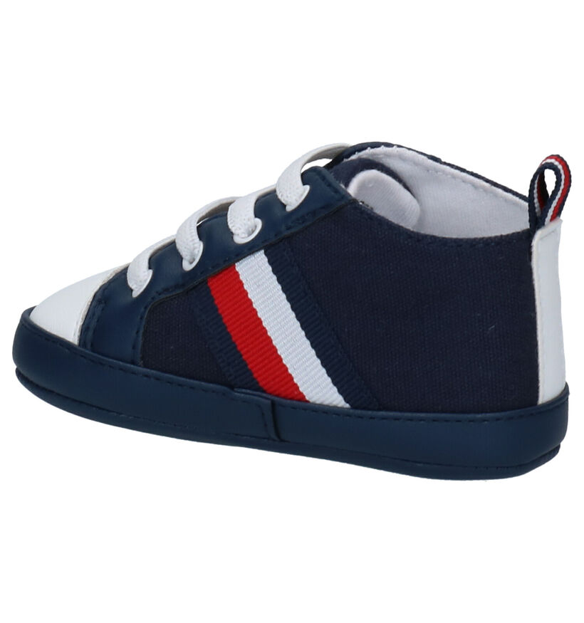 Tommy Hilfiger Blauwe Babyschoentjes in kunstleer (266589)