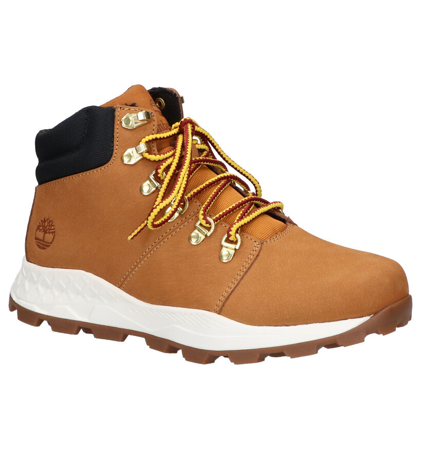 Timberland Brooklyn Hiker Bottines en Naturelle en nubuck (255368)