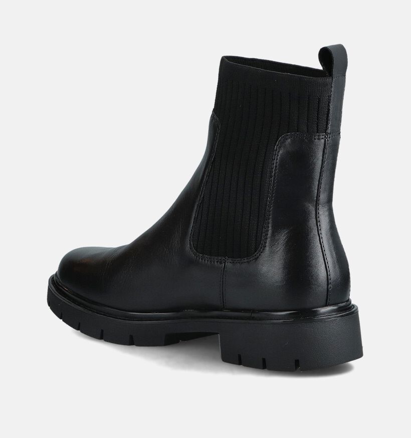 Tamaris Comfort Bottines Chelsea en Noir pour femmes (362913) - pour semelles orthopédiques