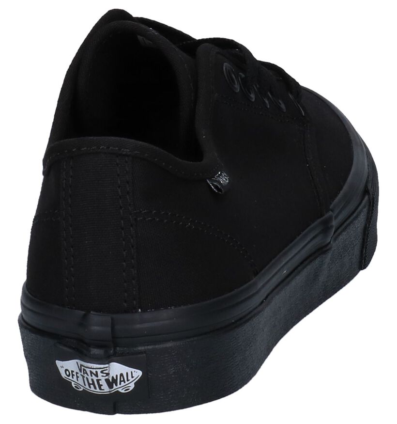 Vans Camden Stripe Baskets Skate en Noir en textile (253465)