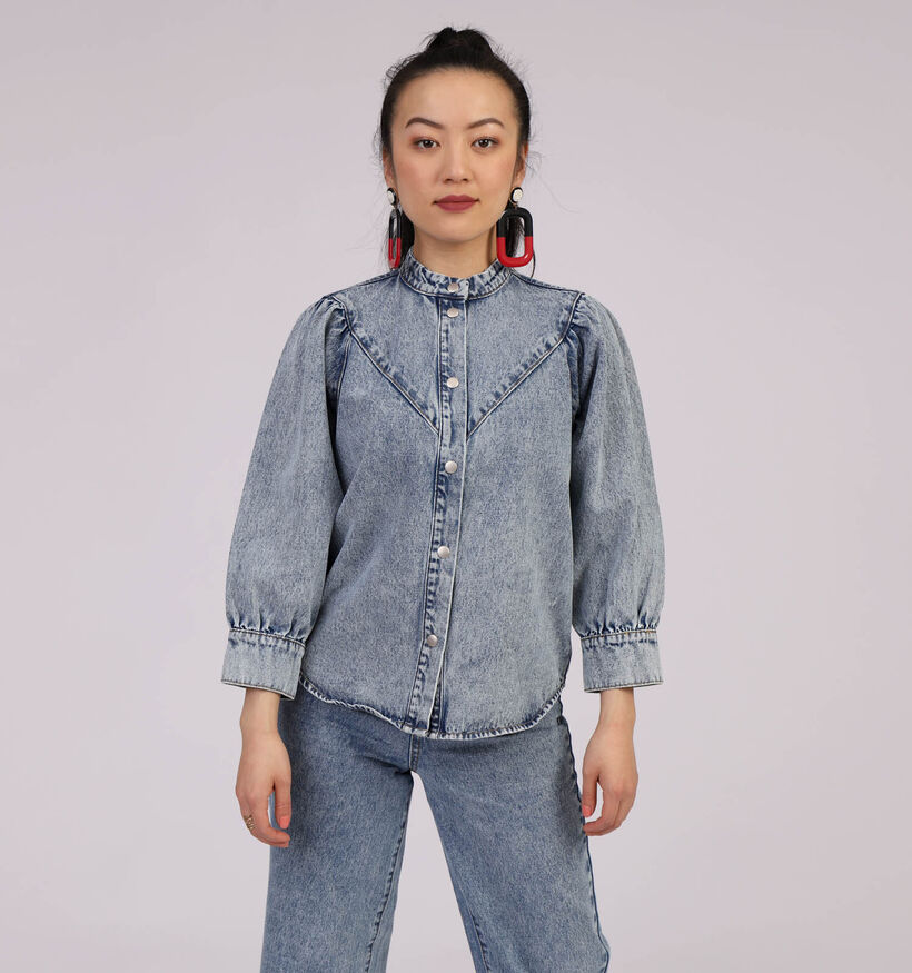 Vila Delis Blauw Jeanshemd (314743)