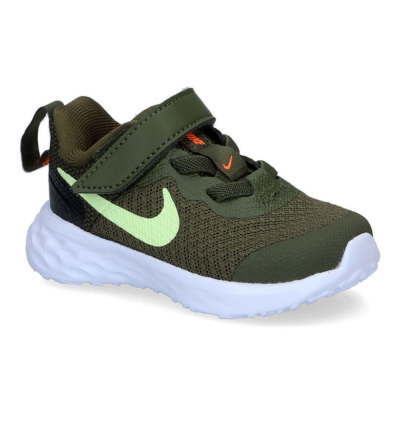 Nike Revolution 6 TD Zwarte Sneakers in stof (302151)