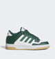 adidas Rapid Court Baskets en Blanc/Vert pour filles, garçons (359669) - pour semelles orthopédiques