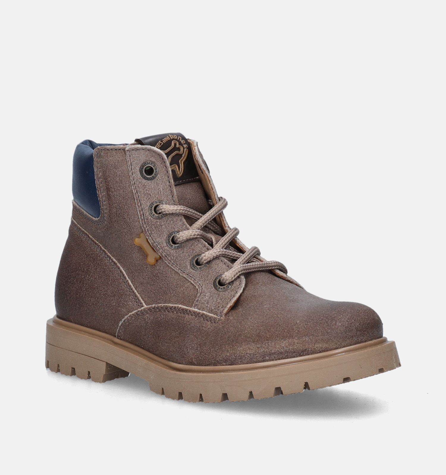 STONES and BONES Berit Taupe Bottines Jongens Boots Online op TORFS.BE