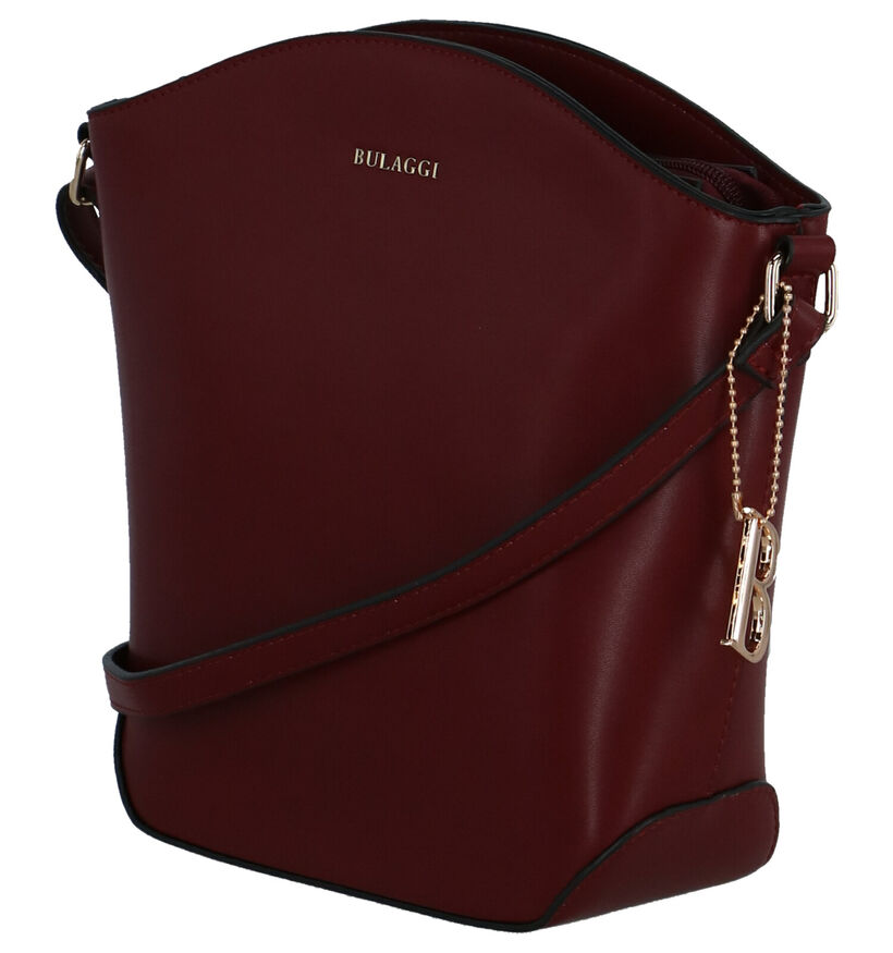 Bulaggi Kayla Sac porté croisé en Bordeaux en simili cuir (262869)