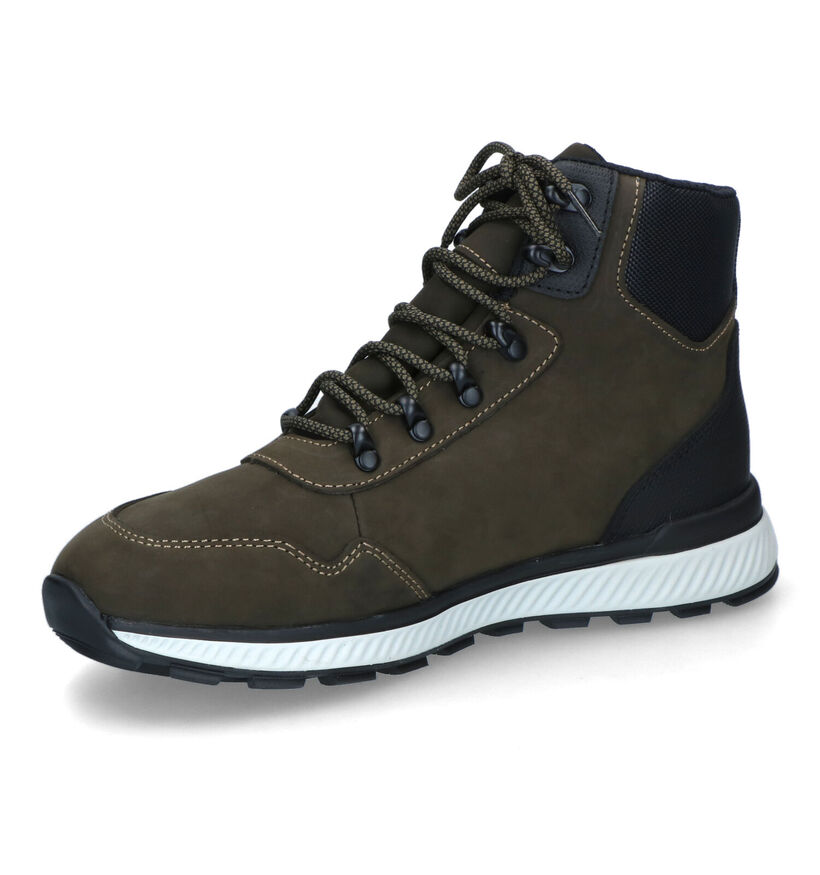 Safety Jogger Adventure Street Chaussures de randonnée en Cognac pour hommes (326991) - pour semelles orthopédiques