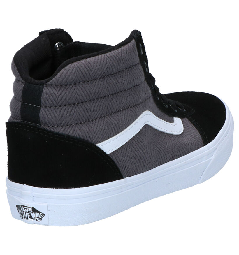 Vans Ward Sneakers Zwart in stof (264174)