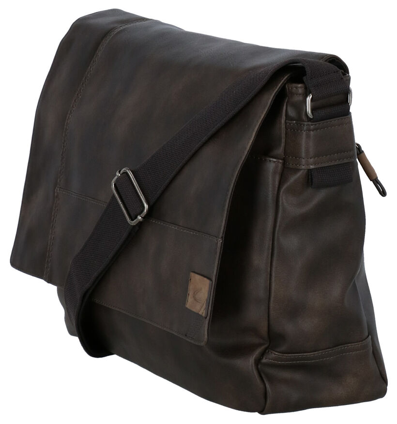 Camel Active P/T Laos Sac professionnel en Brun foncé en simili cuir (269478)