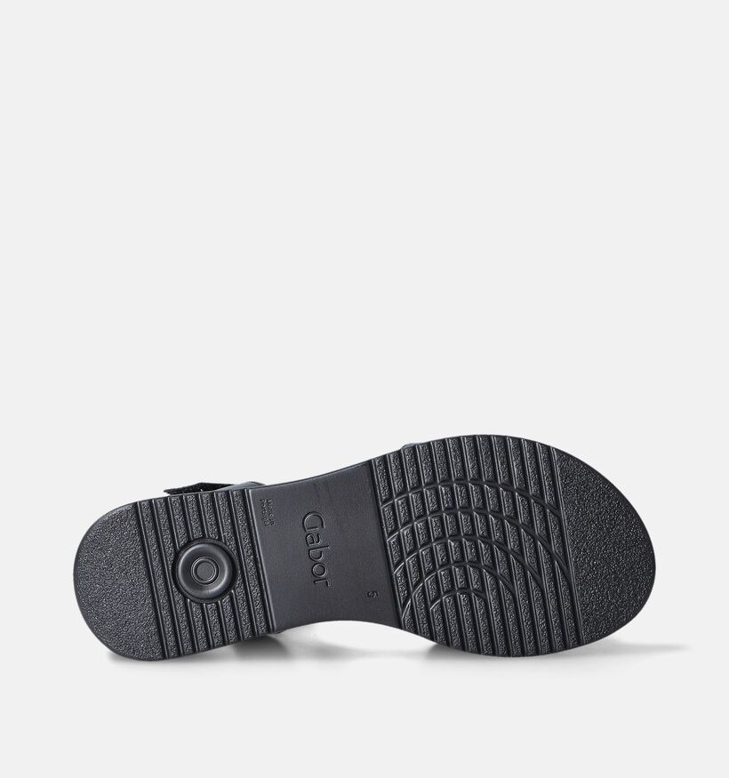 Gabor Zwarte Sandalen met sleehak voor dames (355063)
