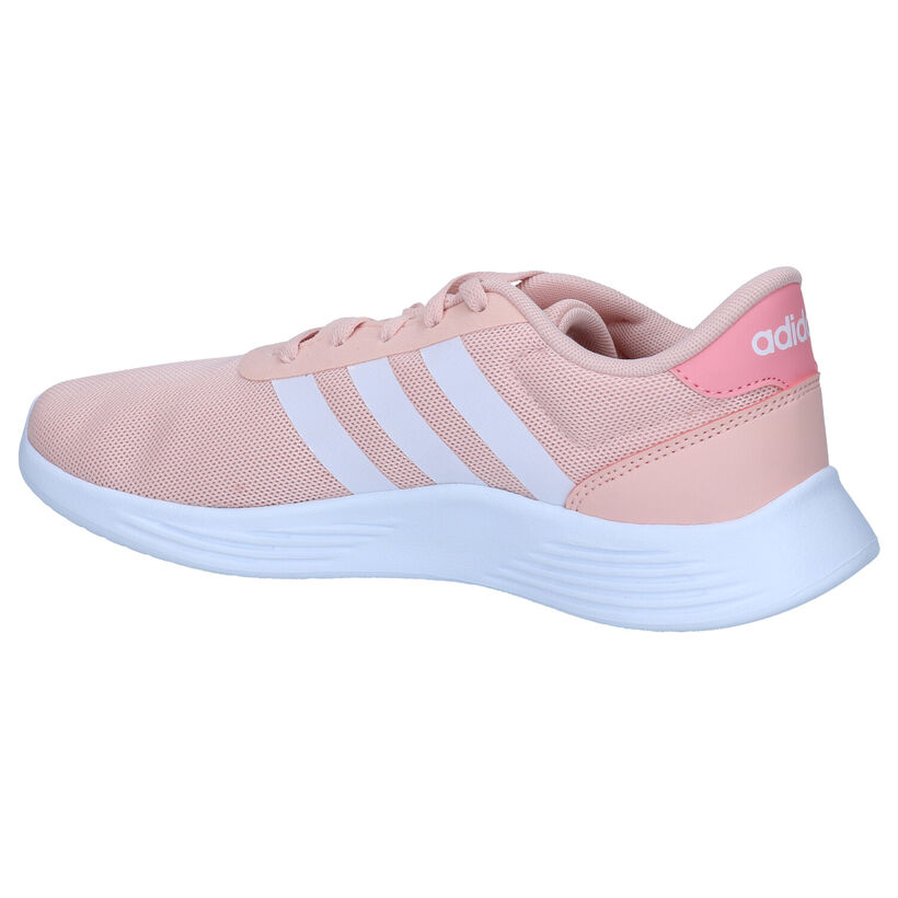 adidas Lite Racer 2.0 Baskets en Rose en simili cuir (293303)