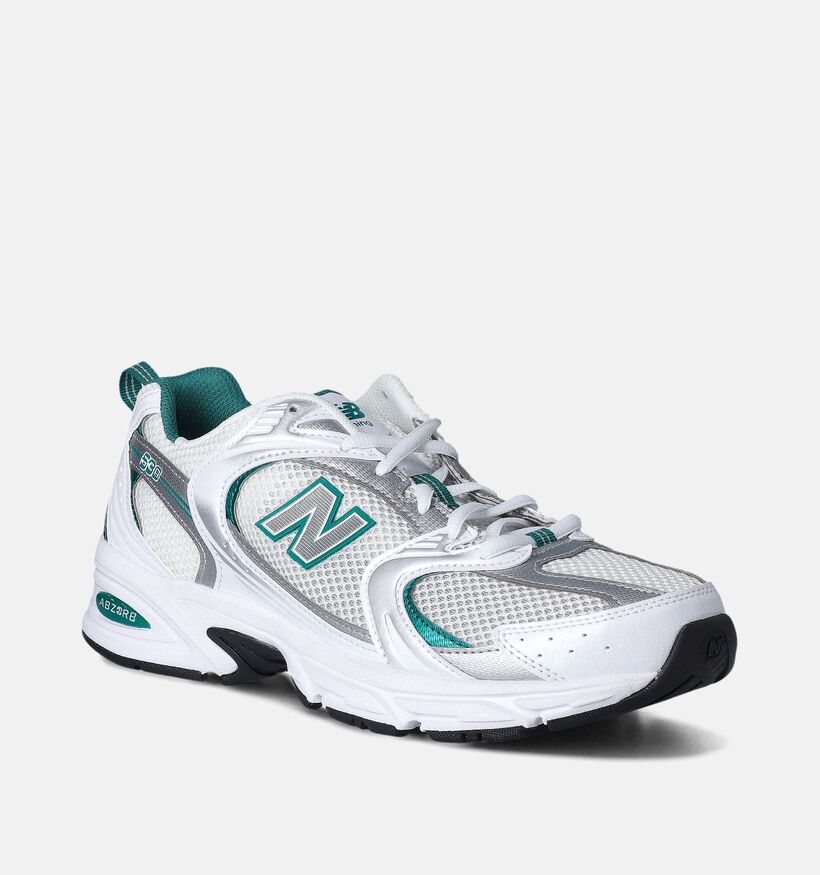 New Balance 530 Baskets en Blanc pour hommes (358624) - pour semelles orthopédiques