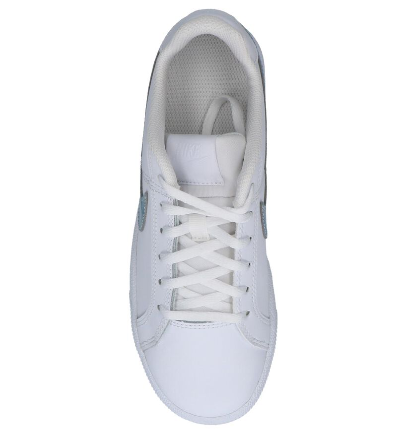 Witte Sneakers Nike Court Royale GS in imitatieleer (219618)
