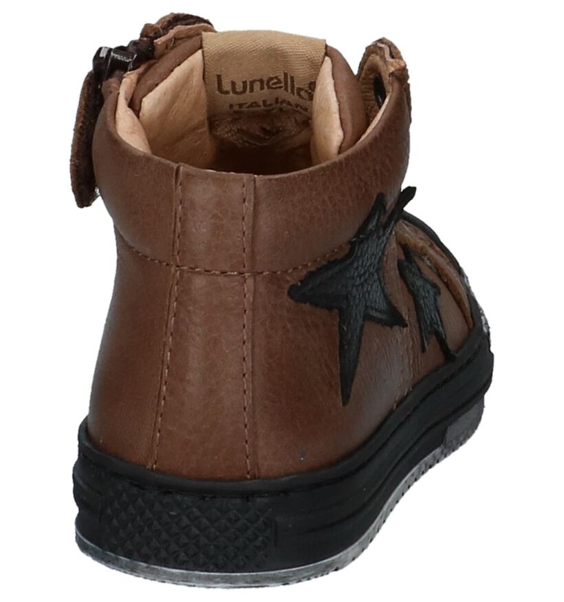 Lunella Chaussures hautes en Marron en cuir (223025)