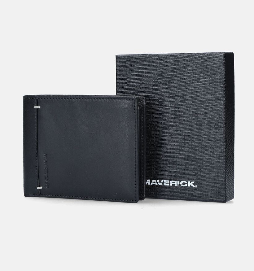 Maverick Zwarte Portefeuille voor dames, heren (358838)