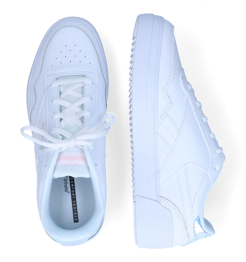Reebok Royal Techque Baskets en Blanc pour femmes (311479) - pour semelles orthopédiques