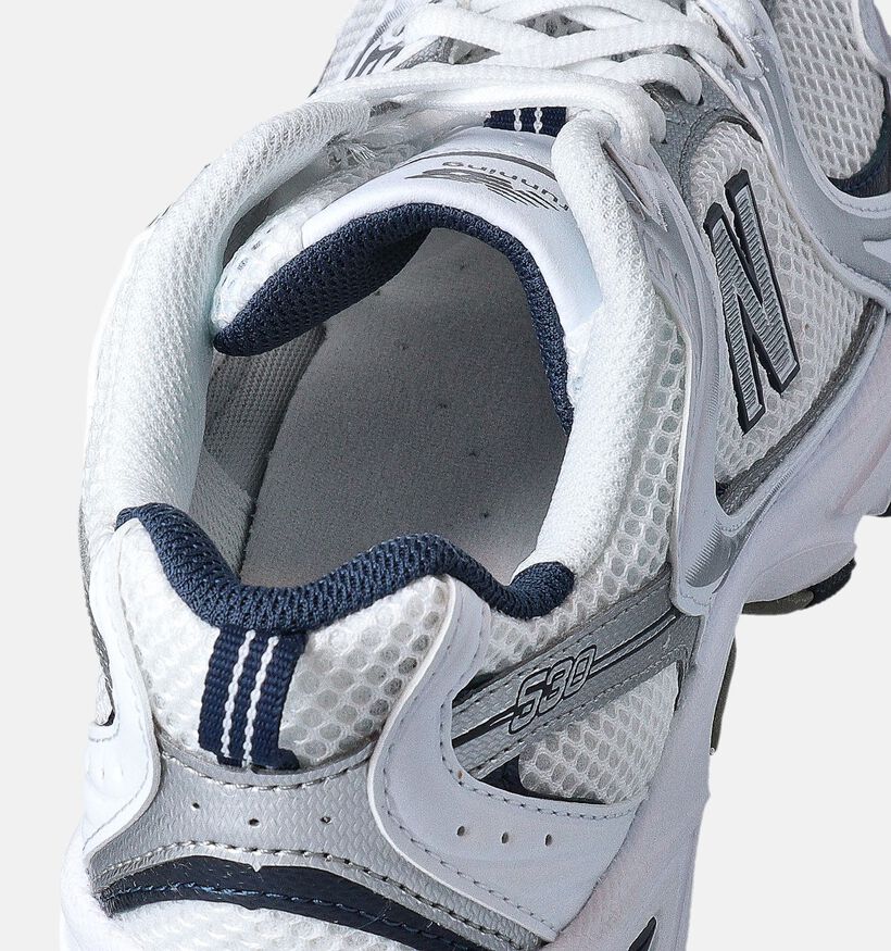 New Balance 530 Baskets en Blanc pour femmes (358214) - pour semelles orthopédiques