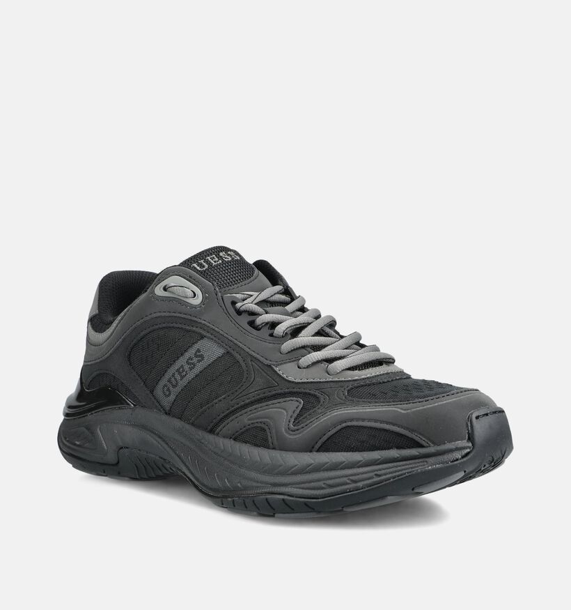 Guess Squan2 Chaussures plates en Noir pour hommes (375731) - pour semelles orthop&eacute;diques