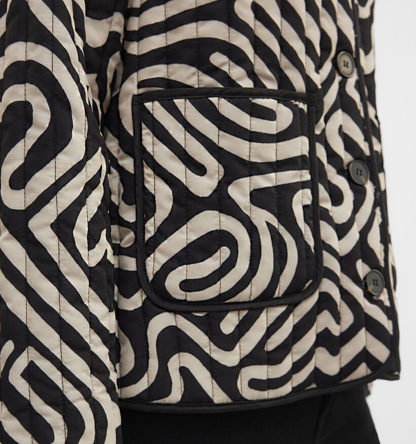 Vero Moda Vigdis Zwarte Korte jas voor dames (352141)