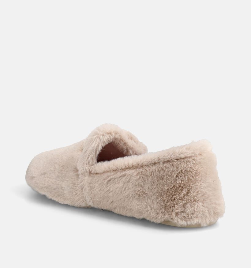 Macarena Pantoufles en Beige fonc&eacute; pour femmes (381084) - pour semelles orthop&eacute;diques