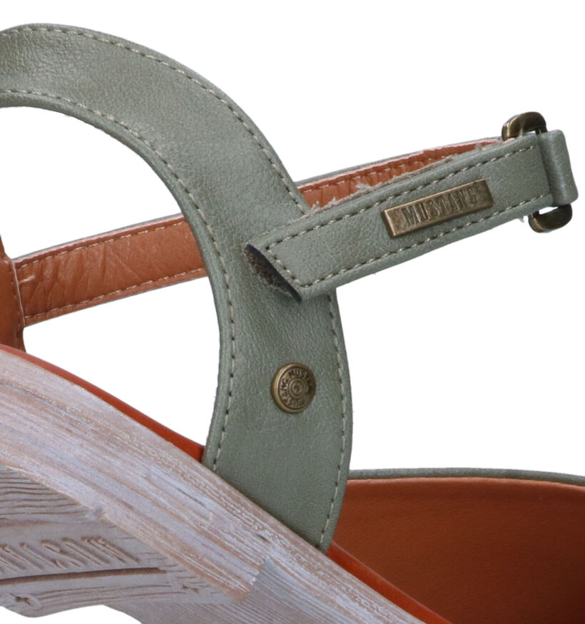Mustang Zwarte Sandalen voor dames (338748)