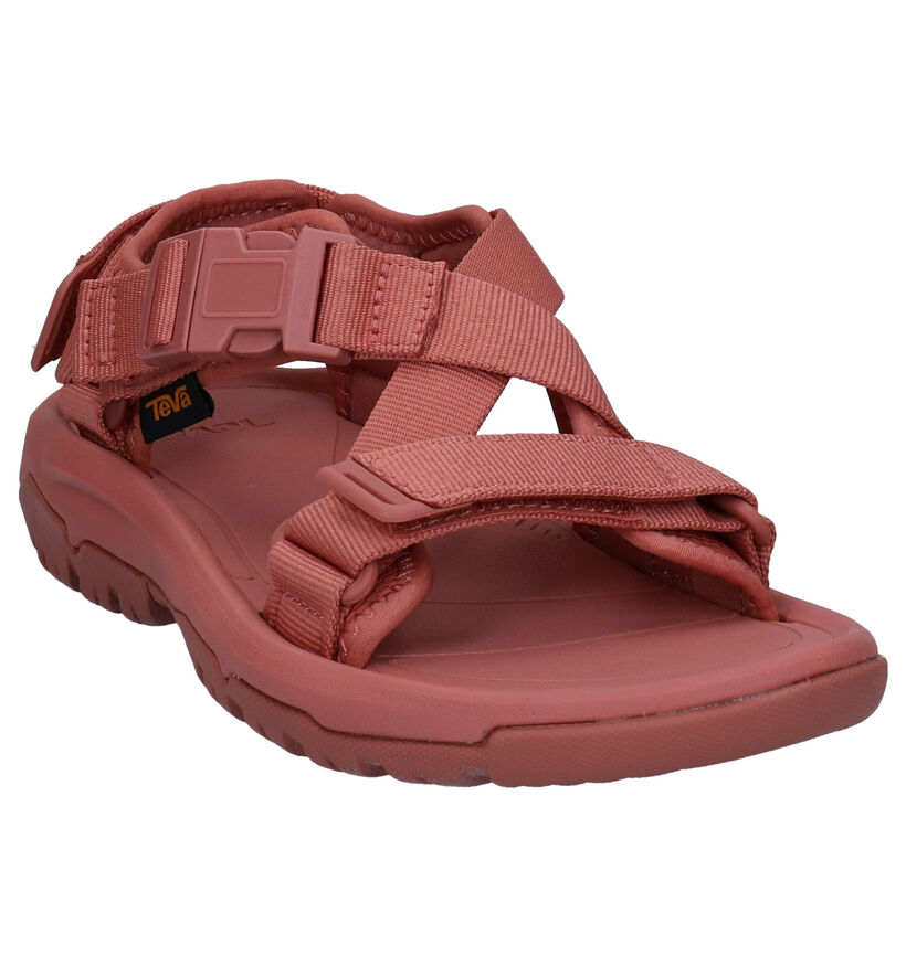 Teva Performance Oranje Sandalen in stof (289095)