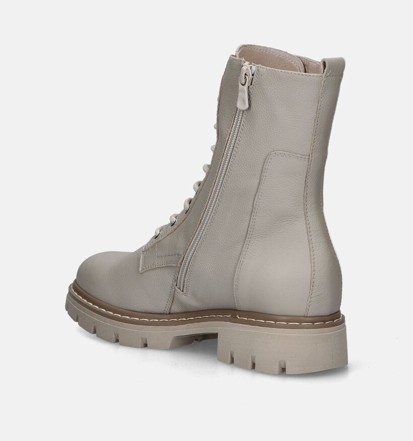 NeroGiardini Boots à lacets en Beige pour femmes (347549)
