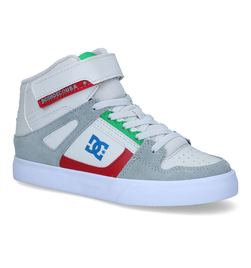 DC Shoes Pure High Top Baskets en Gris pour garçons (319506)