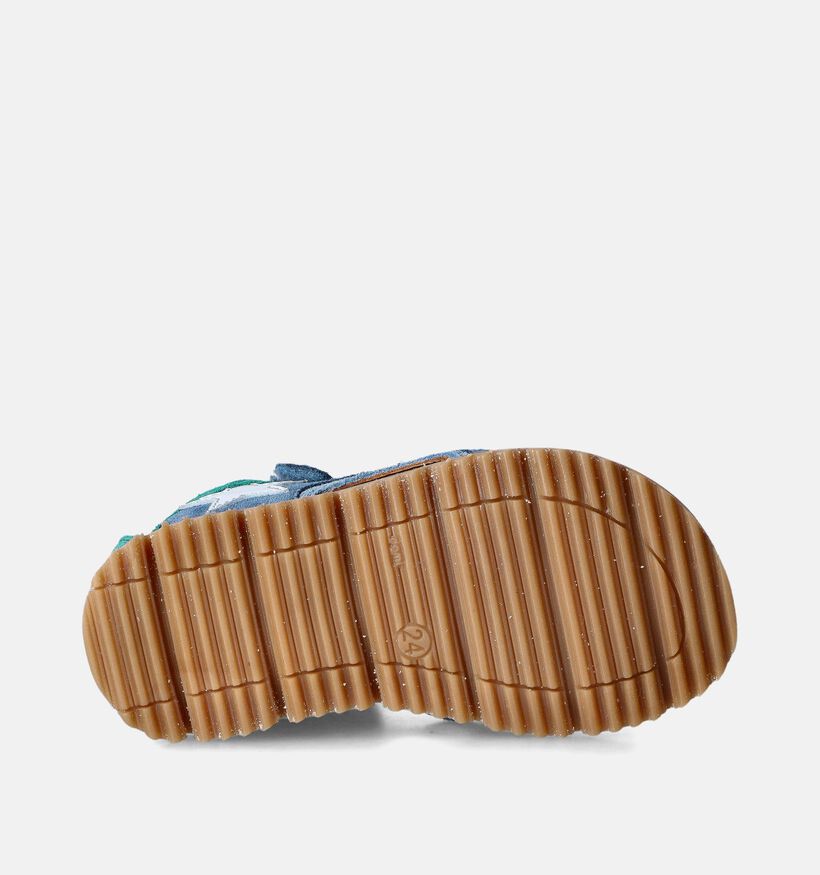 STONES and BONES Lint Blauwe Babysandalen voor jongens (352728)