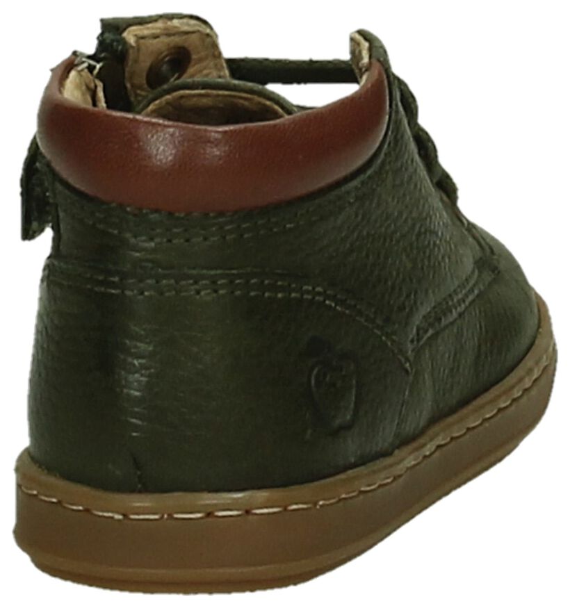 Shoo Pom Chaussures hautes en Vert en cuir (204672)