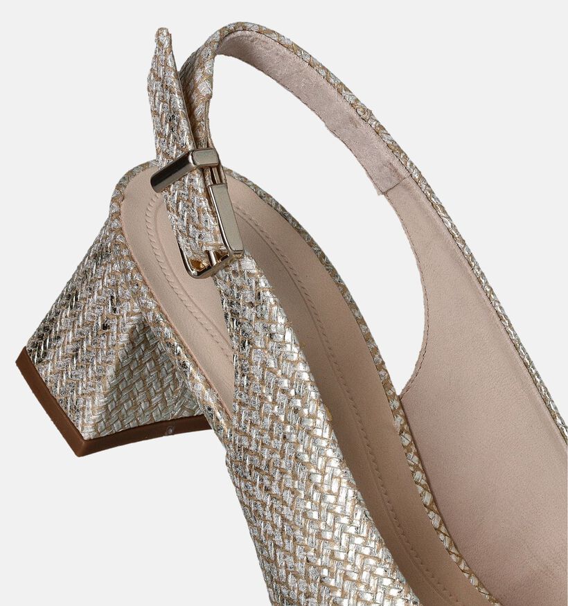 Gabor Gouden Slingback pumps voor dames (355057)